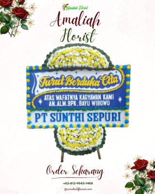 Papan Bunga Duka di Tumubui