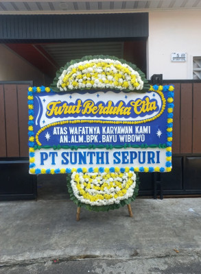 Papan Bunga Duka di Tumubui
