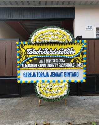 Papan Bunga Duka di Tumubui