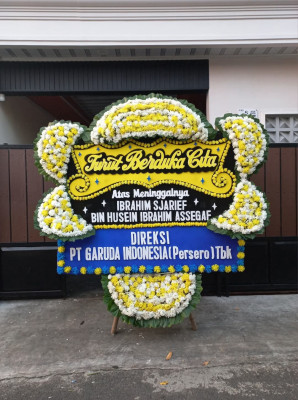 Papan Bunga Duka di Tumubui